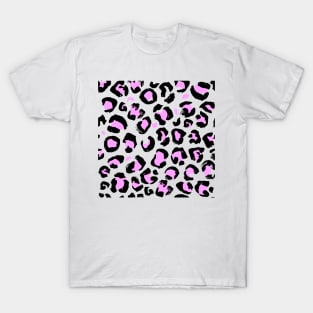 Pink Leopard Print T-Shirt